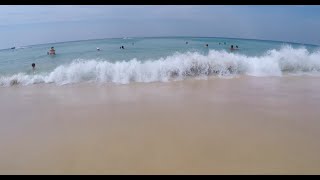 Karon Beach Phuket Up Close  Big Waves and Beautiful Weather [upl. by Tower11]