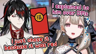 Reimu Explained to Vox about His Oshi Mark Because he Didnt Know About It  NIJISANJI EN Clips [upl. by Aracot]