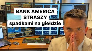 💥BANK AMERICA Straszy Spadkami Na Giełdzie💥 [upl. by Wini406]