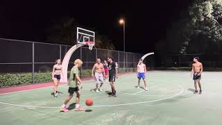 4v4 basketball Palm Coast Florida [upl. by Anissej]