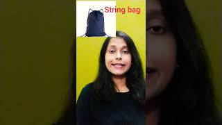 Type of bags pronunciation gyaan jyoti shorts [upl. by Reggis]