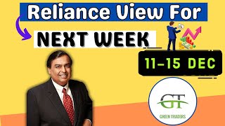 Reliance prediction 11 dec Monday I Reliance view for next week 11 Dec  15 Dec I Reliance analysis [upl. by Bobbe]