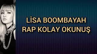 lisa rap easylycris Lisa BOOMBAYAH rap kolay okunuş [upl. by Siloa]