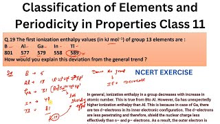 The first ionization enthalpy values in kJmol of group 13 elements are [upl. by Dollar]