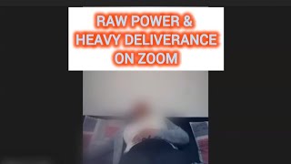 RAW POWER 👀🔥🔥🔥 HITS SOUTH AFRICAN WOMAN ON ZOOM A POWERFUL DEMONSTRATION OF GODS POWER [upl. by Montagu]