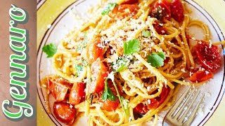 Perfect Tomato and Mozzarella Linguini  Gennaro Contaldo [upl. by Ronna]