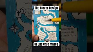 One Card Mazes 🧩 deckofdmthings diy maze dnd giftideas review [upl. by Fe]