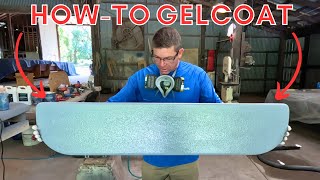 HOW TO Build a Custom Seat Mastering Gelcoat Application [upl. by Bride]