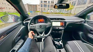 New Opel Corsa 2024 Test Drive POV [upl. by Barhos]