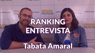 Tabata Amaral  Ranking Entrevista [upl. by Einnaoj]