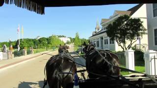 Carriage Ride Mackinac Island MI [upl. by Fulvi]