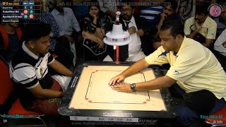 CARROM  SF2MSSET2 Prashant More RBI vs Riyaz Akbar Ali Air India [upl. by Ramsdell]