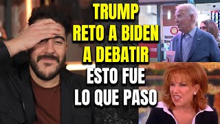 Se pusieron HISTERICAS justificando por que Biden NO DEBERIA debatir con Trump [upl. by Elwood488]