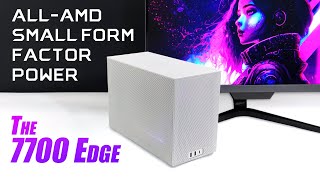 A Crazy Fast Mini ITX AllAMD CPUGPU Combo We Call It The 7700 Edge [upl. by Harobed]