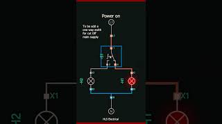 Two light with selector switch  how to connect two bulb by selector switch  HLSelectrical short [upl. by Butterfield]