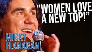 What Do Women Want  Micky Flanagan Back In The Game Live [upl. by Nomyaw]