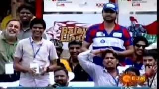 ManaTeluguMoviesnet  Tollywood T20  Chiru Cheetahs vs Nag Kings  3  Akhil Akkineni batting [upl. by Mott]