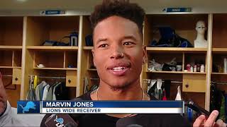 Marvin Jones Jr doesnt love talking about rivalries but he shines against the Packers [upl. by Moritz]