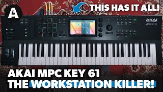 Akai MPC Key 61  The Workstation Killer [upl. by Salvador]