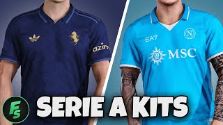 Serie A Kits 202425 Season  PES 2021 amp FL25 [upl. by Tnahs]