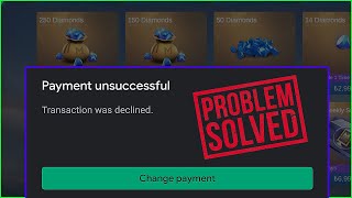 How To Fix Google Play Payment UNSUCCESSFUL 2024  This Payment Method Has Been Declined  UPDATED [upl. by Barsky369]