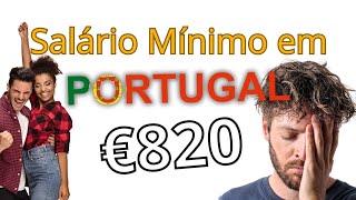 🤔 Viver com 1 salário mínimo em Portugal 🇵🇹 [upl. by Zackariah]