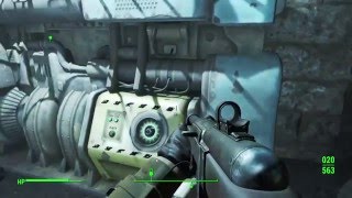 Fallout 4 Old Guns Gain Access To The Castles Armory HD [upl. by Kane]