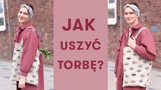 Jak uszyć najprostszą torbę na zakupy ♡ Joulenka [upl. by Barnaby]