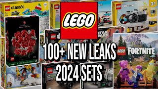 100 NEW LEGO 2024 SETS LEAKED Star wars City Friends Ninjago and MORE [upl. by Tallula400]