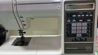 Fixed Kenmore 150 stuck in reverse stitching backwards only sewing machine model 38519150090 [upl. by Marisa]