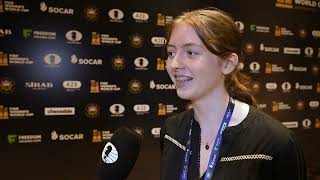 Interview with IM Eline Roebers  FIDE Womens World Cup  Round 1 [upl. by Hola297]