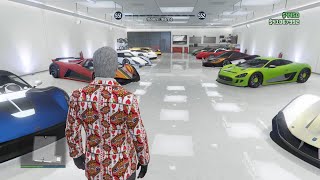 250 Million Garage Tour Over 120 Vehicles  GTA Online  The Diamond Casino Heist [upl. by Jehu892]