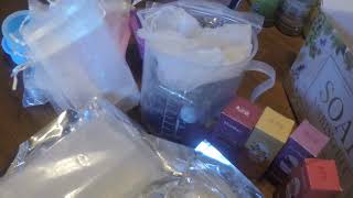 unboxing melt n Pour soap making Kit [upl. by Cartwright660]