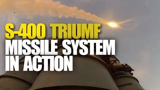 S400 Triumf Missile System In Action [upl. by Elleirb]