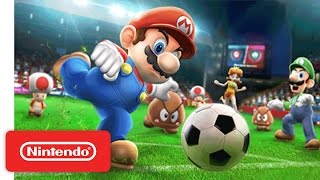 Mario Sports Superstars  Nintendo 3DS Soccer Trailer [upl. by Willamina]