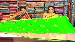 Pure Handloom Cotton Saree  New Arrivals  Manoharam  Vanitha TV [upl. by Innaig442]