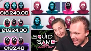 Squid Game Slot Machine Big Win Surprise [upl. by Mano]