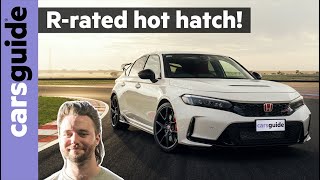 Honda Civic Type R 2024 review Can a hot hatch be a track weapon Toyota GR Corolla rival tested [upl. by Chao]