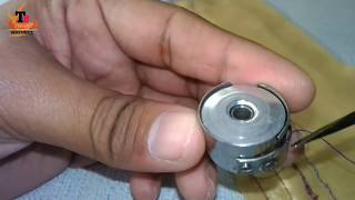 मशीन में धागा छोड़छोड़ के आता है  How to repair sewing machine thread [upl. by Kubetz]