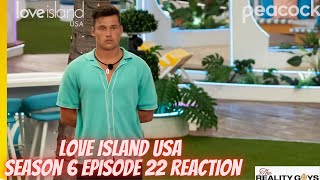 Casa Amor Ends With a BANG  Love Island USA Season 6 Episode 22 Reaction LoveIslandUSA LoveIsland [upl. by Fine497]