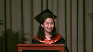 quotStrength and Gracequot  De La Salle University DLSU 197th CE Graduation Speech  Trisha T Huang [upl. by Eldwin]