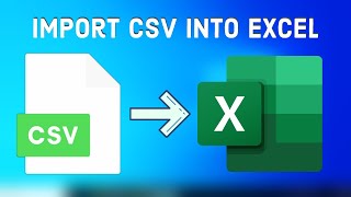 How to Import CSV File Into Excel [upl. by Yblek226]