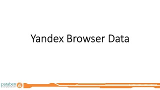 Yandex Browser Artifact Processing [upl. by Neelav]