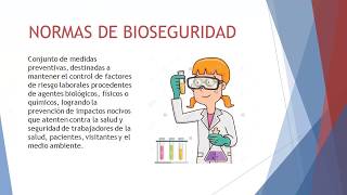 NORMAS DE BIOSEGURIDAD EN EL LABORATORIO DE MICROBIOLOGÍA [upl. by Suhpesoj436]