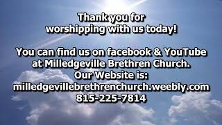 Milledgeville Brethren Church Sunday June 23 2024 [upl. by Rosner]