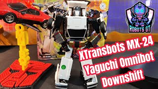 Recensione XTransbots MX24 Yaguchi Omnibot Downshift [upl. by Elehcar]