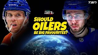 The Oilers are massive favourites Should they be [upl. by Anelad]