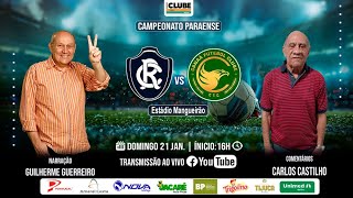 CLUBE DO REMO 5X0 CANAÃ  CAMPEONATO PARAENSE  21012024 [upl. by Macri]