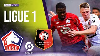 Lille vs Rennes  LIGUE 1 HIGHLIGHTS  05212022  beIN SPORTS USA [upl. by Ahsieat38]