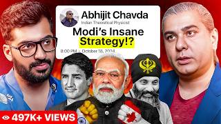 Abhijit Chavda EXPOSES Khalistan Terrorism IndiaCanada Ties at Risk and Justin Trudeau [upl. by Aikemaj]